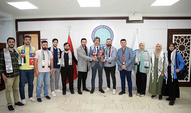 BUÜ Rektörlüğü&#039;nden &#039;Filistin&#039; hassasiyeti