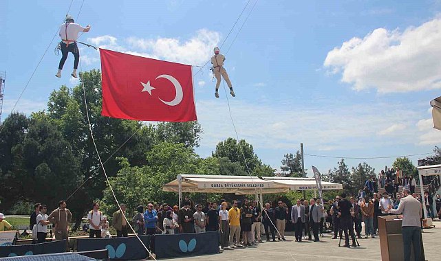 BUÜ Spor Festivali'nde öğrenciler hünerlerini sergiledi