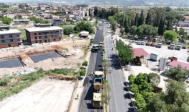 Büyükşehir Belediyesi Mehmet Ali Tosun Bulvarı'nı yeniliyor