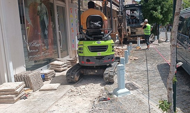 Büyükşehir, Datça'da içme suyu hatlarını yeniliyor