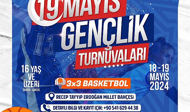 Büyükşehir'den Gençlik ve Spor Bayramı'na Özel "3x3 Basketbol" Turnuvası