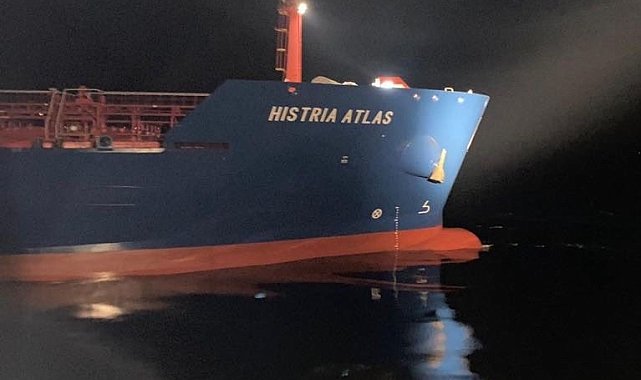 Çanakkale Boğazı'ndan geçen tanker makine arızası yaptı