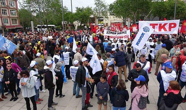 Çanakkale'de 1 Mayıs coşkuyla kutlandı
