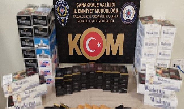 Çanakkale'de 36 kişi hakkında işlem yapıldı