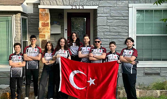 CANiK'ten genç Türk robot tasarımcılarına dünya şampiyonasında destek