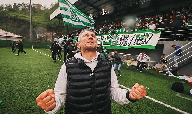 Çayelispor Teknik Direktörü Şevki Tonyalı: "Birlik ve beraberlik içerisinde hak ettiğimiz yere geldik"