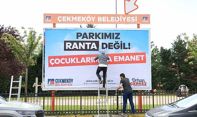 Çekmeköy'ün çocukları park mücadelesini kazandı