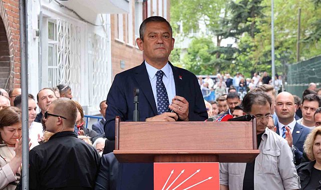 CHP Genel Başkanı Özel: "Barışçıl yürüyüş, protesto ve toplantı hakkımızı kullanalım"
