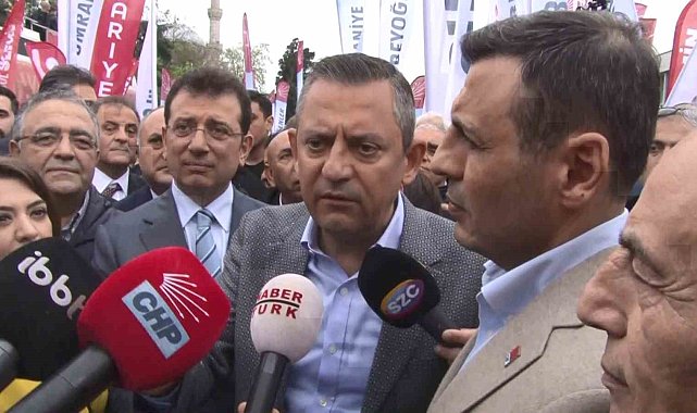 CHP Genel Başkanı Özel ve İBB Başkanı İmamoğlu Saraçhane'de