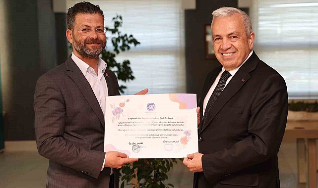 CHP ilçe yönetiminden Başkan Özdemir'e destek ziyareti