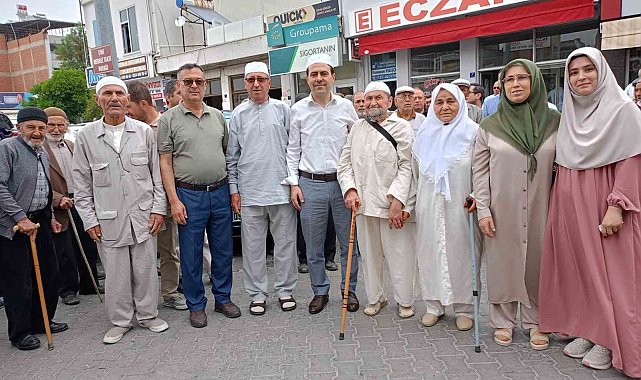 Çineli hacı adayları kutsal topraklara uğurlandı