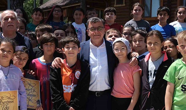Çocuk Üniversitesi öğrencileri Konakpınar'da stres attı