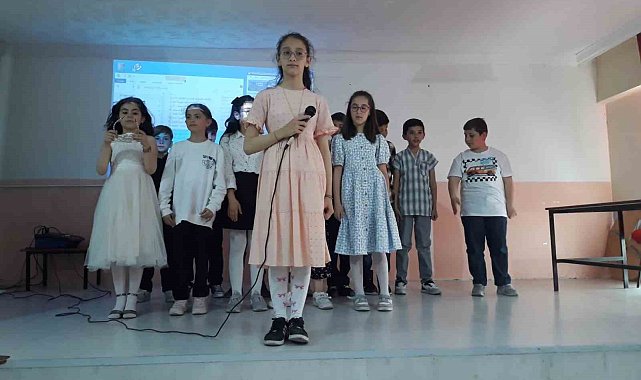 Çocuklar Anneler Günü'nü farklı bir etkinlikle ile kutladı