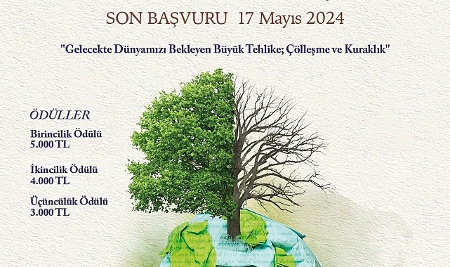 Çölleşme ve kuraklık temalı kompozisyon yarışması sonuçlandı