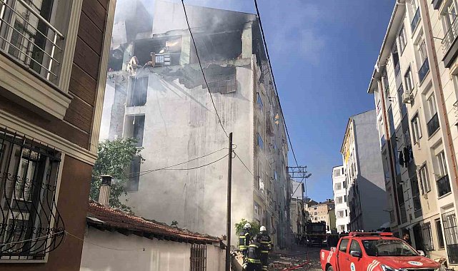 Çorlu'da doğalgaz patlaması: 1 ağır yaralı