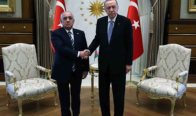 Cumhurbaşkanı Erdoğan, Azerbaycan Başbakanı Asadov'u kabul etti