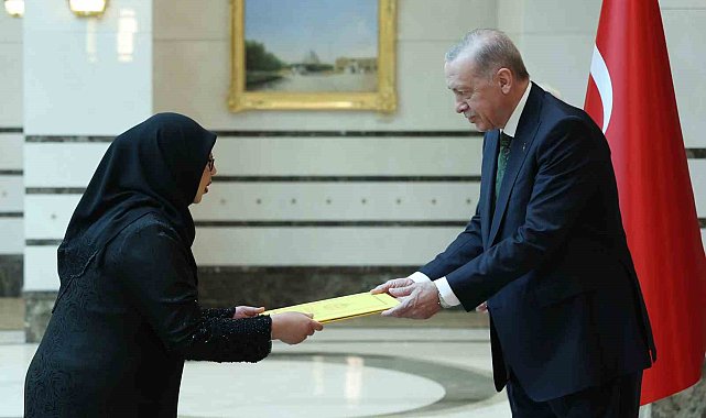 Cumhurbaşkanı Erdoğan, Brunei, Somali ve İspanya büyükelçilerini kabul etti
