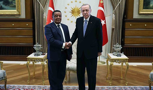 Cumhurbaşkanı Erdoğan, eski Etiyopya Cumhurbaşkanı Wirtu ve Etiyopya Dışişleri Bakanı Taye Atske Selassie ile görüştü