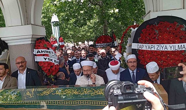 Cumhurbaşkanı Özel Kalem Müdürü Hasan Doğan'ın babası son yolculuğuna uğurlandı