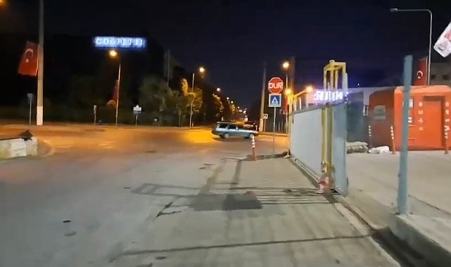 Dakikalarca drift attı, kamerayı görünce kaçtı