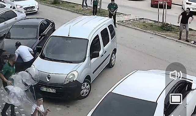 Darp edilen kuryenin dehşet saçtığı anlar ortaya çıktı