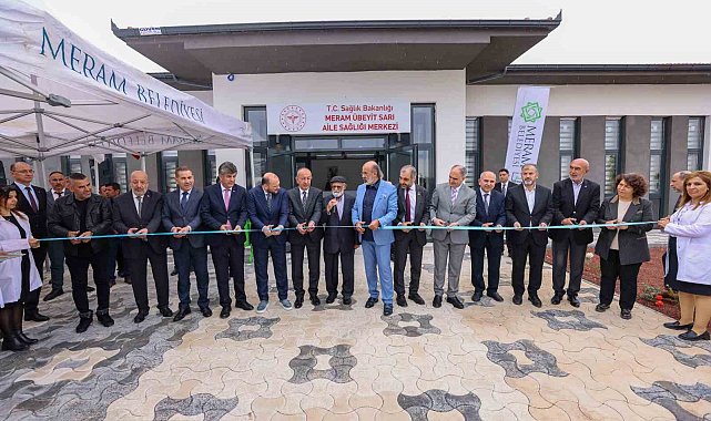 Dedemli Übeyit Sarı Aile Sağlığı Merkezi açıldı