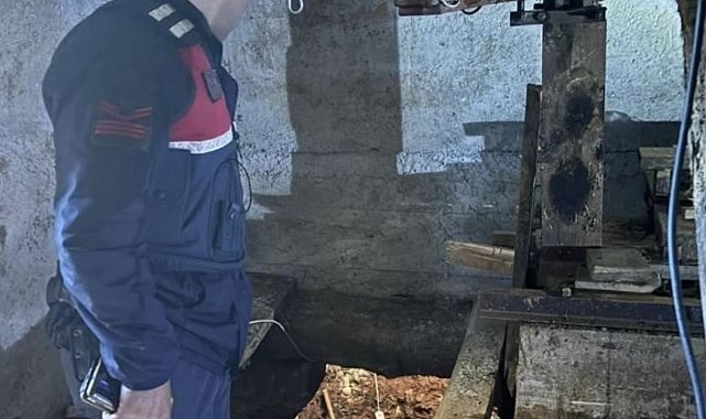 Define avcıları çukurda böyle yakalandı