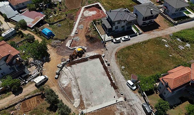 Değirmenyanı'nda yeşil alan projesi hayata geçti