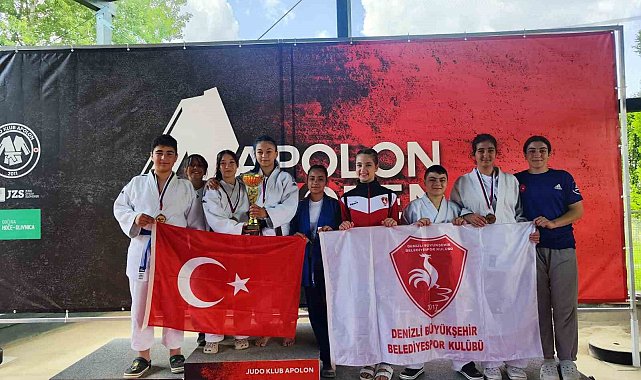Denizli Büyükşehir Judo Takımı Slovenya'dan derece ile döndü