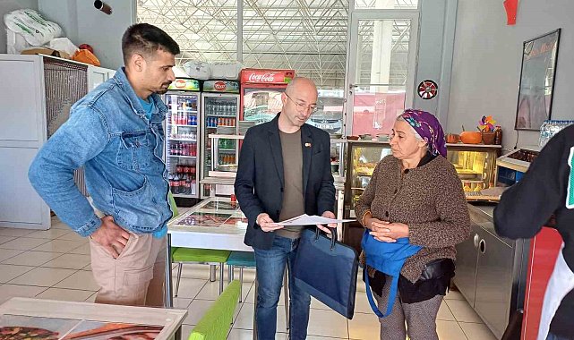Denizli Esnaf ve Sanatkarlar Odaları Birliği Çameli esnafını yerinde dinledi