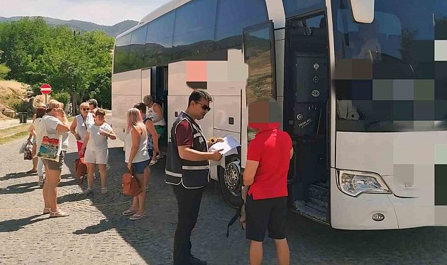 Denizli'de sahte rehber ve acentelere geçit verilmiyor