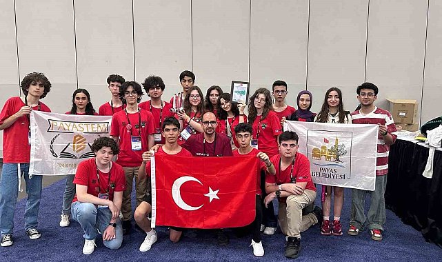 Depremzede öğrenciler, geliştirdikleri projeyle Amerika'dan birincilikle döndüler