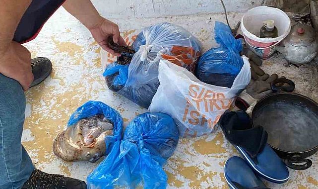 Didim'de kanuna aykırı avlananlar denetime takıldı