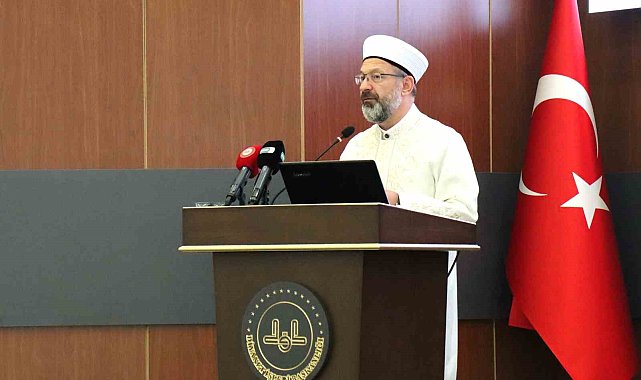 Diyanet İşleri Başkanı Erbaş: "Hedefimiz, bütün kardeşlerimizin Kur'an-ı Kerim'i okuyup anlamalarına rehberlik etmektir"