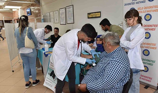 Diyarbakır'da 17 Mayıs Dünya Hipertansiyon Günü'nde bilgilendirme yapıldı