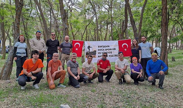 Doğa tutkunları Karalayalar bölgesinde yürüyüş yaptı
