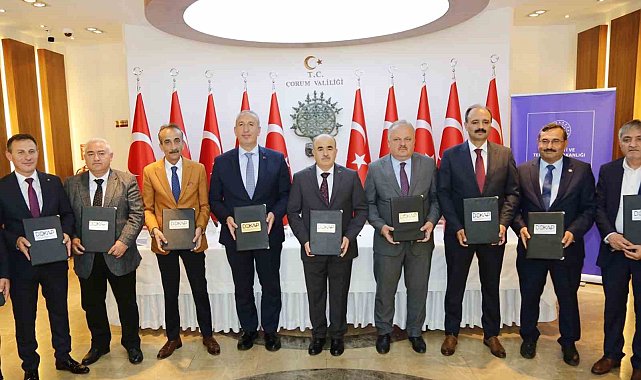 DOKAP'tan Çorum'daki 8 tarımsal projeye 31 milyon 441 bin hibe desteği