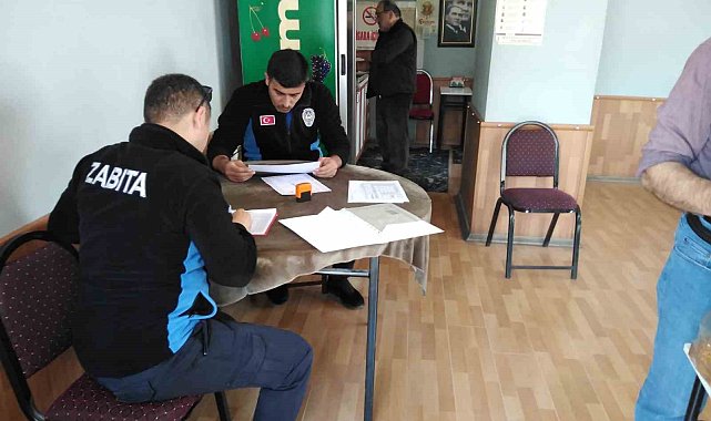 Düzce&#039;de iş yerlerine ruhsat denetimi