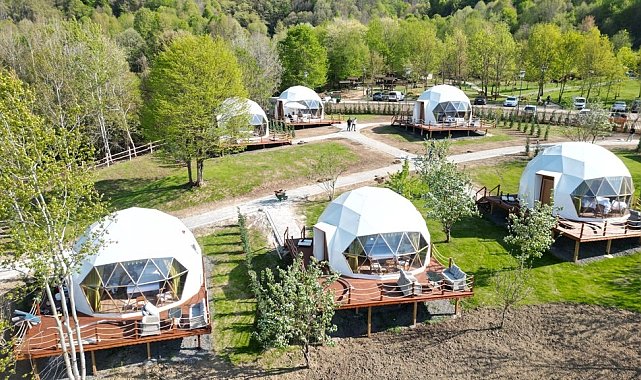 Düzce'de turizm tesislerini bir bir hizmete açıyor
