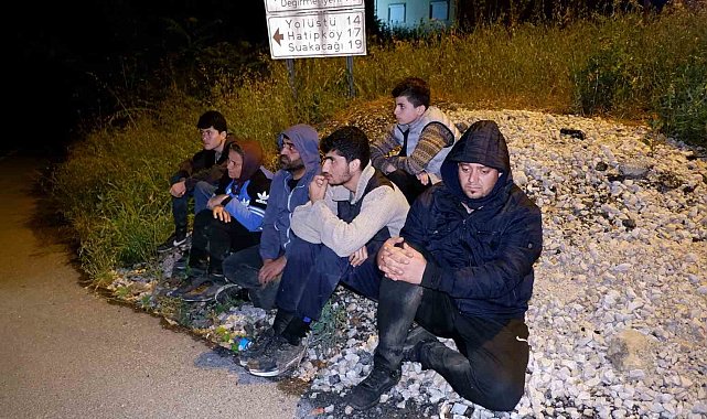 Edirne'de 7 göçmen yakalandı