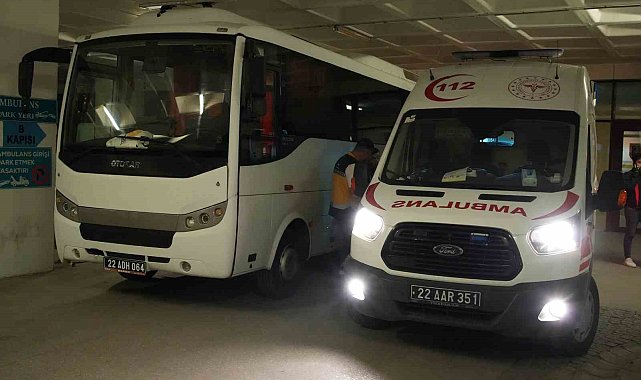 Edirne'de mahkum ve gardiyanlar hastanelik oldu