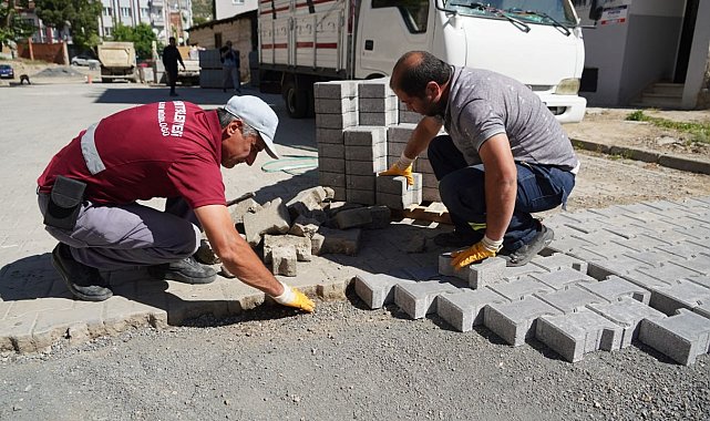Edremit Belediyesi yol çalışmalarına hız verdi