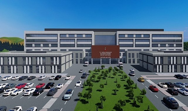 Edremit'te 300 yataklı yeni devlet hastanesi inşaatı başladı