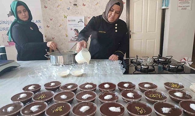 Eğitim alan 200 kadın üretim için gün sayıyor