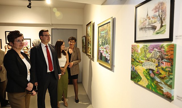 El emeği eserler Nilüfer Sanat Atölyeleri sergisinde açıldı