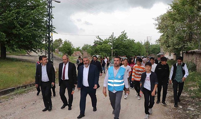 Elazığ'da doğa ve kültür yürüyüşü gerçekleştirildi