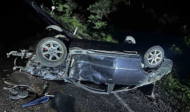 Elazığ'da otomobil takla attı: 1 ölü