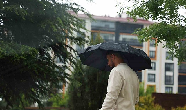 Elazığ'da sağanak yağış etkili oldu