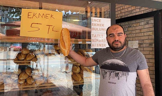 Enflasyona savaş açtı: 200 gram ekmeğin fiyatını 8 TL'den 5 TL'ye indirdi