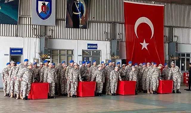 Engelli bireyler asker olma sevincini yaşadı